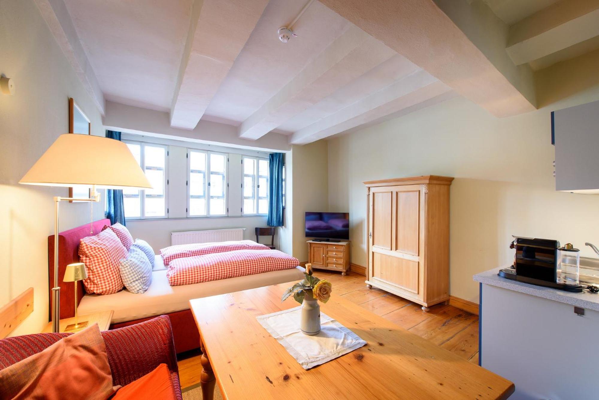 Hotel Pension St Nikolai Кведлинбург Экстерьер фото